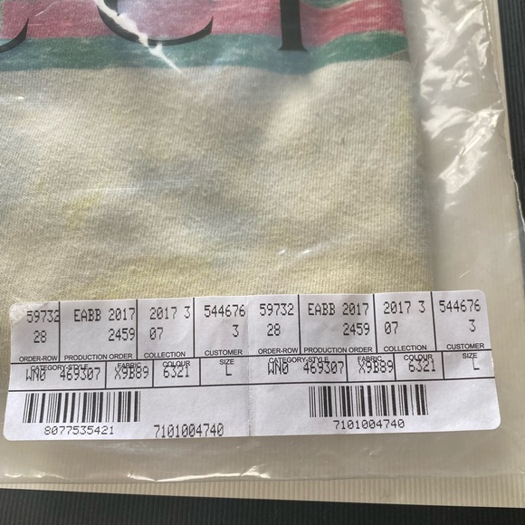 Authentic Gucci Tie-Dye tee *comes with all original tags and box* - Picture 6 of 6